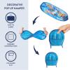 Bluey Pop-Up Hamper with Carry Handles – 21″ x 13.5″, Bluey and Bingo Design, Lightweight & Collapsible Laundry Basket for Kids’ Bedroom, Bathroom, or Playroom(Space Jam)