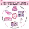 Bluey Pop-Up Hamper with Carry Handles – 21″ x 13.5″, Bluey and Bingo Design, Lightweight & Collapsible Laundry Basket for Kids’ Bedroom, Bathroom, or Playroom(Minnie Mouse “Oh so Happy”)