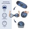 Bluey Pop-Up Hamper with Carry Handles – 21″ x 13.5″, Bluey and Bingo Design, Lightweight & Collapsible Laundry Basket for Kids’ Bedroom, Bathroom, or Playroom(Black Panther)