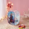 Bluey Pop-Up Hamper with Carry Handles – 21″ x 13.5″, Bluey and Bingo Design, Lightweight & Collapsible Laundry Basket for Kids’ Bedroom, Bathroom, or Playroom(Frozen 2)