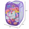 Bluey Pop-Up Hamper with Carry Handles – 21″ x 13.5″, Bluey and Bingo Design, Lightweight & Collapsible Laundry Basket for Kids’ Bedroom, Bathroom, or Playroom(JoJo Siwa)