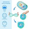Bluey Pop-Up Hamper with Carry Handles – 21″ x 13.5″, Bluey and Bingo Design, Lightweight & Collapsible Laundry Basket for Kids’ Bedroom, Bathroom, or Playroom(Baby Shark)