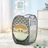 Bluey Pop-Up Hamper with Carry Handles – 21″ x 13.5″, Bluey and Bingo Design, Lightweight & Collapsible Laundry Basket for Kids’ Bedroom, Bathroom, or Playroom(The Mandalorian)