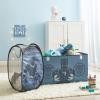 Bluey Pop-Up Hamper with Carry Handles – 21″ x 13.5″, Bluey and Bingo Design, Lightweight & Collapsible Laundry Basket for Kids’ Bedroom, Bathroom, or Playroom(Black Panther)