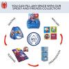 Bluey Pop-Up Hamper with Carry Handles – 21″ x 13.5″, Bluey and Bingo Design, Lightweight & Collapsible Laundry Basket for Kids’ Bedroom, Bathroom, or Playroom(Spidey and His Amazing Friends)