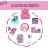 Bluey Pop-Up Hamper with Carry Handles – 21″ x 13.5″, Bluey and Bingo Design, Lightweight & Collapsible Laundry Basket for Kids’ Bedroom, Bathroom, or Playroom(Lol Surprise / Light Pink)