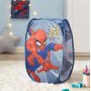 Bluey Pop-Up Hamper with Carry Handles – 21″ x 13.5″, Bluey and Bingo Design, Lightweight & Collapsible Laundry Basket for Kids’ Bedroom, Bathroom, or Playroom(Spiderman / Blue)