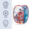 Bluey Pop-Up Hamper with Carry Handles – 21″ x 13.5″, Bluey and Bingo Design, Lightweight & Collapsible Laundry Basket for Kids’ Bedroom, Bathroom, or Playroom(Spidey and His Amazing Friends)