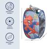 Bluey Pop-Up Hamper with Carry Handles – 21″ x 13.5″, Bluey and Bingo Design, Lightweight & Collapsible Laundry Basket for Kids’ Bedroom, Bathroom, or Playroom(Spiderman / Blue)