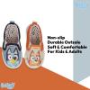 Bluey and Bingo Slip-On Sneakers, Bandit, Chilli – Slip On Sneakers for Kids(White)