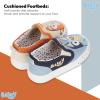 Bluey and Bingo Slip-On Sneakers, Bandit, Chilli – Slip On Sneakers for Kids(White)