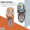 Bluey and Bingo Slip-On Sneakers, Bandit, Chilli – Slip On Sneakers for Kids(White)