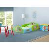 Delta Children – Bluey 4-Piece Toddler Room-in-a-Box Set – Includes Sleep and Play Toddler Bed, Table, 1 Chair and Fabric Toy Box, Blue(Cocomelon)
