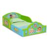 Delta Children – Bluey 4-Piece Toddler Room-in-a-Box Set – Includes Sleep and Play Toddler Bed, Table, 1 Chair and Fabric Toy Box, Blue(Cocomelon)