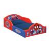 Delta Children – Bluey 4-Piece Toddler Room-in-a-Box Set – Includes Sleep and Play Toddler Bed, Table, 1 Chair and Fabric Toy Box, Blue(Marvel Spidey and His Amazing Friends)