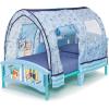 Delta Children – Bluey Plastic Toddler Bed with Tent(Bluey)