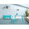 Delta Children Bluey 3-Piece Toddler Playroom Set – Includes Table, Chair and Toy Box, Blue(Bluey)