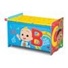 Delta Children Bluey 3-Piece Toddler Playroom Set – Includes Table, Chair and Toy Box, Blue(Cocomelon)