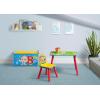Delta Children Bluey 3-Piece Toddler Playroom Set – Includes Table, Chair and Toy Box, Blue(Cocomelon)