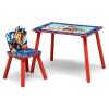 Delta Children Bluey 3-Piece Toddler Playroom Set – Includes Table, Chair and Toy Box, Blue(Paw Patrol)