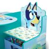 Delta Children Bluey Chair Desk with Storage Bin – Greenguard Gold Certified, Blue(Bluey)