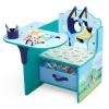 Delta Children Bluey Chair Desk with Storage Bin – Greenguard Gold Certified, Blue(Bluey)