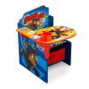 Delta Children Bluey Chair Desk with Storage Bin – Greenguard Gold Certified, Blue(Paw Patrol)