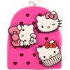 Disney Stitch, Hello Kitty or Bluey Keychain for Kids | Silicone Mini Backpack Zipper Pull Key Ring, Bag Charm(Hello Kitty)