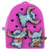 Disney Stitch, Hello Kitty or Bluey Keychain for Kids | Silicone Mini Backpack Zipper Pull Key Ring, Bag Charm(Stitch)