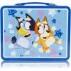 Fast Forward Bluey Lunch Box for Kids | Bluey Tin Lunchbag for Boys, Girls, Unisex | Tin Lunchbox Storage, Toddler Snack Box, Bookbag Accessory | Ages 3+(Bluey)
