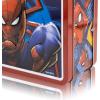 Fast Forward Bluey Lunch Box for Kids | Bluey Tin Lunchbag for Boys, Girls, Unisex | Tin Lunchbox Storage, Toddler Snack Box, Bookbag Accessory | Ages 3+(Spiderman)