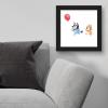 Gallery Pops Bluey – Balloon Chase Wall Art, White Framed Version, 12″ x 12″ Gallery Pops Wall Art(Black Framed Version)
