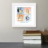Gallery Pops Bluey – For Real Life Wall Art, White Framed Version, 12″ x 12″ Gallery Pops Wall Art(White Framed Version)