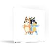 Gallery Pops Bluey – Sisters Wall Art Bundle (3-Pack) Gallery Pops Wall Art, White Framed Version(Black Framed Version)