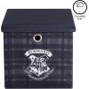 Idea Nuova Bluey Collapsible Fabric Storage Cube,10” Organizer Bin with Lid for Bedroom, Playroom, and Closet(Harry Potter)