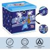 Idea Nuova Bluey Collapsible Fabric Storage Cube,10” Organizer Bin with Lid for Bedroom, Playroom, and Closet(Lilo and Stitch)