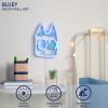 Idea Nuova Bluey Neon Figural LED Hanging Wall Art,Bedroom/Kids Room Wall Décor,5.5″x8″(Bluey)