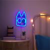 Idea Nuova Bluey Neon Figural LED Hanging Wall Art,Bedroom/Kids Room Wall Décor,5.5″x8″(Bluey)