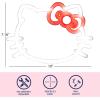 Idea Nuova Bluey Neon Figural LED Hanging Wall Art,Bedroom/Kids Room Wall Décor,5.5″x8″(Hello Kitty)