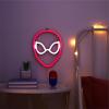 Idea Nuova Bluey Neon Figural LED Hanging Wall Art,Bedroom/Kids Room Wall Décor,5.5″x8″(Spiderman)