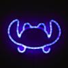 Idea Nuova Bluey Neon Figural LED Hanging Wall Art,Bedroom/Kids Room Wall Décor,5.5″x8″(Stitch)