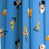 Jay Franco Window Curtains for Kids Bedroom 4-Piece Drape Set with 2 Tiebacks, Grey – Bluey, 42″ W x 84″ L (Pack of 2)(Blue – Mickey Mouse)