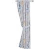 Jay Franco Window Curtains for Kids Bedroom 4-Piece Drape Set with 2 Tiebacks, Grey – Bluey, 42″ W x 84″ L (Pack of 2)(Grey – Bluey)