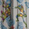 Jay Franco Window Curtains for Kids Bedroom 4-Piece Drape Set with 2 Tiebacks, Grey – Bluey, 42″ W x 84″ L (Pack of 2)(Grey – Teenage Mutant Ninja Turtles)