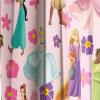 Jay Franco Window Curtains for Kids Bedroom 4-Piece Drape Set with 2 Tiebacks, Grey – Bluey, 42″ W x 84″ L (Pack of 2)(Pink – Disney Princess)