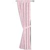 Jay Franco Window Curtains for Kids Bedroom 4-Piece Drape Set with 2 Tiebacks, Grey – Bluey, 42″ W x 84″ L (Pack of 2)(Pink – Hello Kitty)