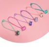 LUV HER Bluey Elastic Hair Ties for Girls – Multicolored, Durable Elastic – Pack of 6 – Ideal Hair Accessories for Ponytails & Buns, Ages 3+(Multi-colored)
