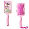 LUV HER Licenced Bluey Kids’ Detangling Confetti Hair Brush – Fun Design with Bluey & Bingo – Gentle on Wet & Dry Hair – Ideal for Kids Ages 3+ – Makes Hair Care Enjoyable and Simple(Minnie Pink)