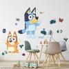 RoomMates Bluey Peel and Stick Giant Wall Decals, RMK5458GM(Bluey & Bingo)
