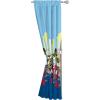 Sunny Side Up Window Curtains for Kids Bedroom 4-Piece Drape Set with 2 Tiebacks, Teal – Bluey, 42″ W x 84″ L (Pack of 2)(Blue – Spidey & His Amazing Friends)